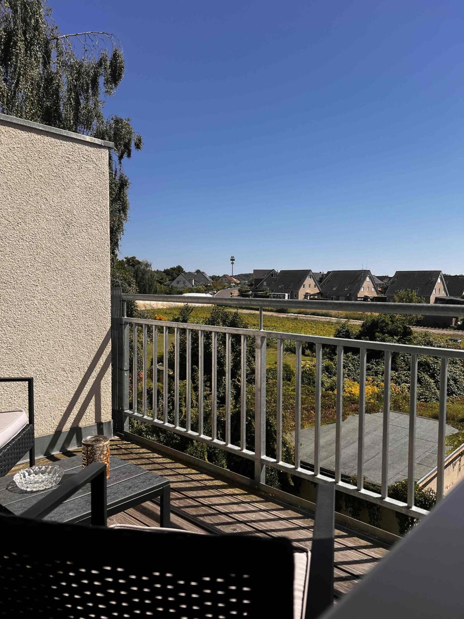 Stilvolle Ferien-Geschaeftswohnung Brandenburger Seenlandschaft Werder  Exterior foto